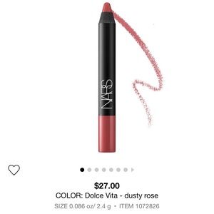 NARS velvet matte lip pencil